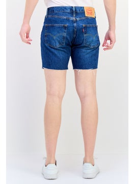 Levi's Men Washed No Stretch Denim Shorts, Blue  - Image 3