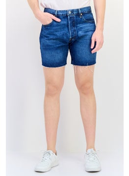 Levi's Men Washed No Stretch Denim Shorts, Blue  - Image 1