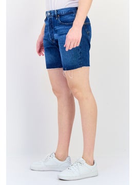 Levi's Men Washed No Stretch Denim Shorts, Blue  - Image 2