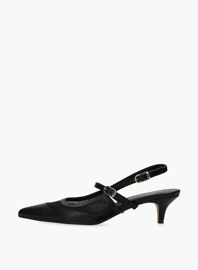 Mexx BLACK Mexx Tory Suki Slingback Pumpp for Women | Best Price UAE