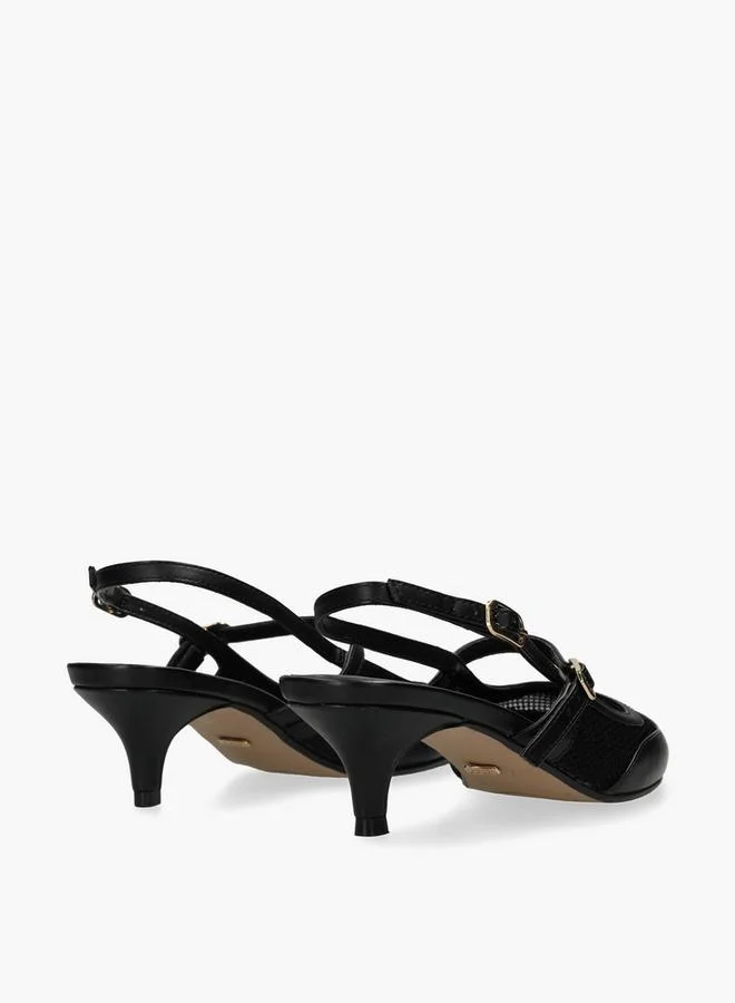 Mexx BLACK Mexx Tory Suki Slingback Pumpp for Women | Best Price UAE