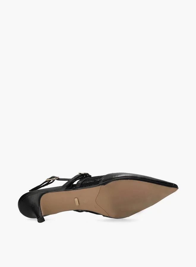 Mexx BLACK Mexx Tory Suki Slingback Pumpp for Women | Best Price UAE