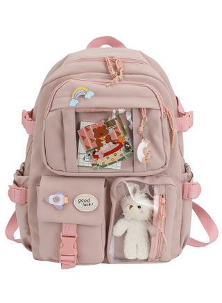 Large Capacity School Backpack Multifunction Casual Water Resistant Double Shoulder School Bag Computer Backpack Business Durable Laptops Travel Backpacks with Pin Accessories Plush Pendant - pzsku/Z758D2F6AFF453F6F40DDZ/45/_/1695374996/31c561cc-a2e8-4a19-8309-e31233e2622f