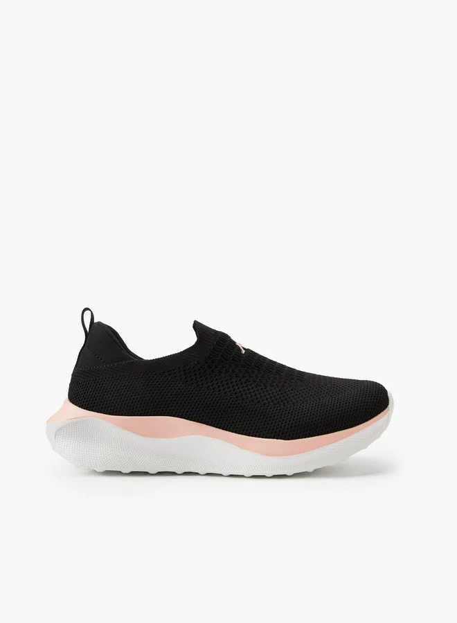 Kappa Women's Textured Slip-On Sports Shoes