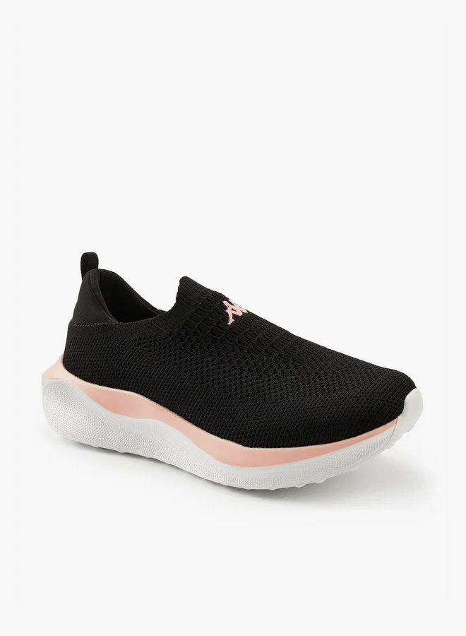 Kappa Women's Textured Slip-On Sports Shoes