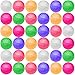 Oleitodh 84 Pcs Glitter Bouncy Balls for Kids Party Favors 6 Colors Rubber Bounce Balls Bulk 45 mm ICY Large Hi Bounce Balls Assorted Colorful High Bouncing Ball for Boys Gilrs Birthday Carnival Prizes - Image 3