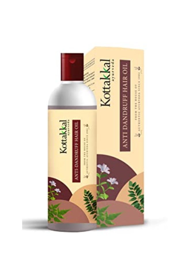 Kottakkal ayurveda Anti Dandruff Hair Oil | No Artificial Colour & Fragrance | Paraben & Sulphate Free - 150 ml  - Image 1