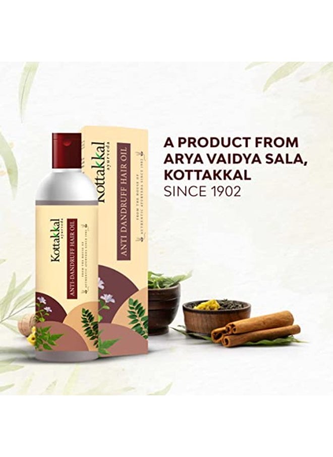 Kottakkal ayurveda Anti Dandruff Hair Oil | No Artificial Colour & Fragrance | Paraben & Sulphate Free - 150 ml  - Image 5