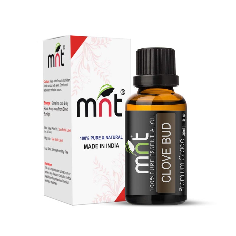 MNT Clove Bud Essential Oil (30ML) 100% Pure Natural & Undiluted,Therapeutic Grade For Teeth,Hair and Skin - Image 5