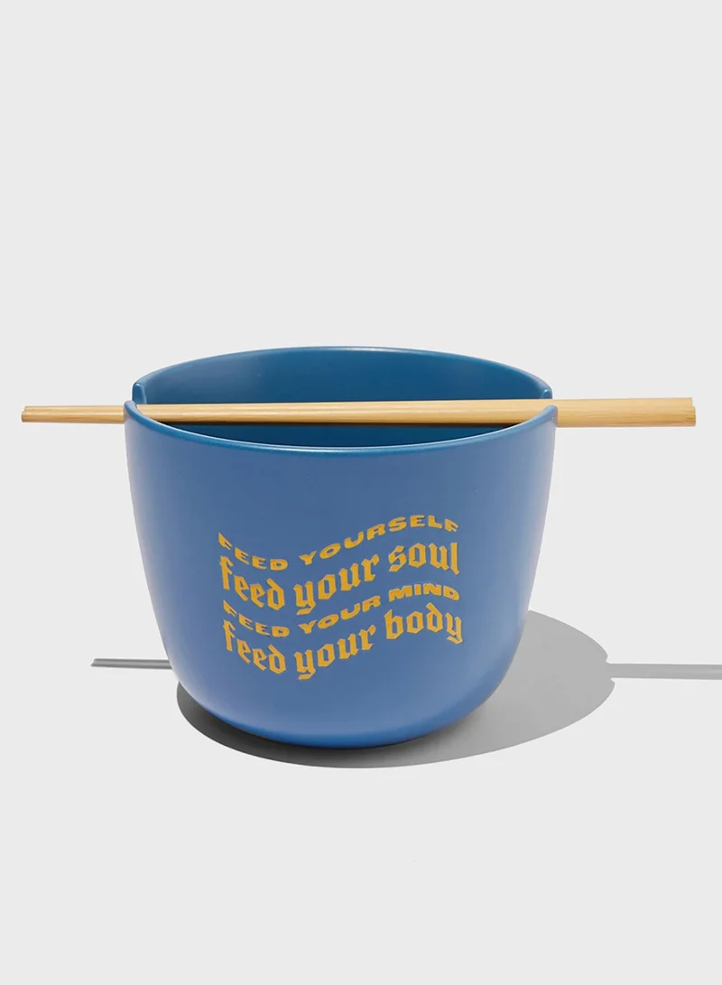 Typo Feed Yourself Feed Me Bowl