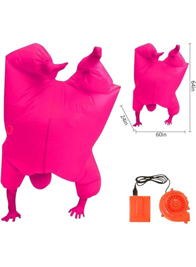 YelaJoy Inflatable Costumes Adult Size Inflatable Body Suits Pants - Image 4