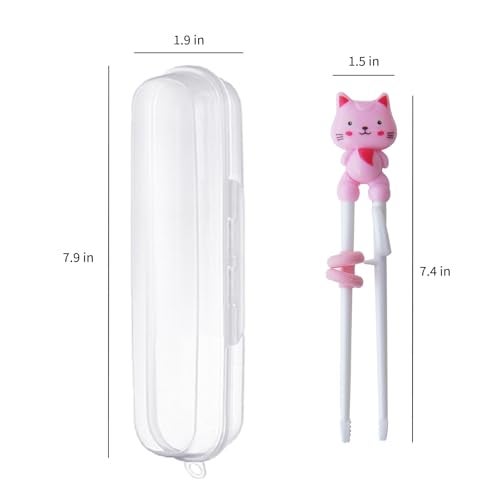 Bolonie Kids Training Chopsticks - 1 Pair With Case for Learning and Practice - Beginners - Image 2