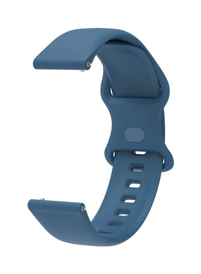 Replacement Strap for Huawei Watch 3 22mm Blue - Image 3