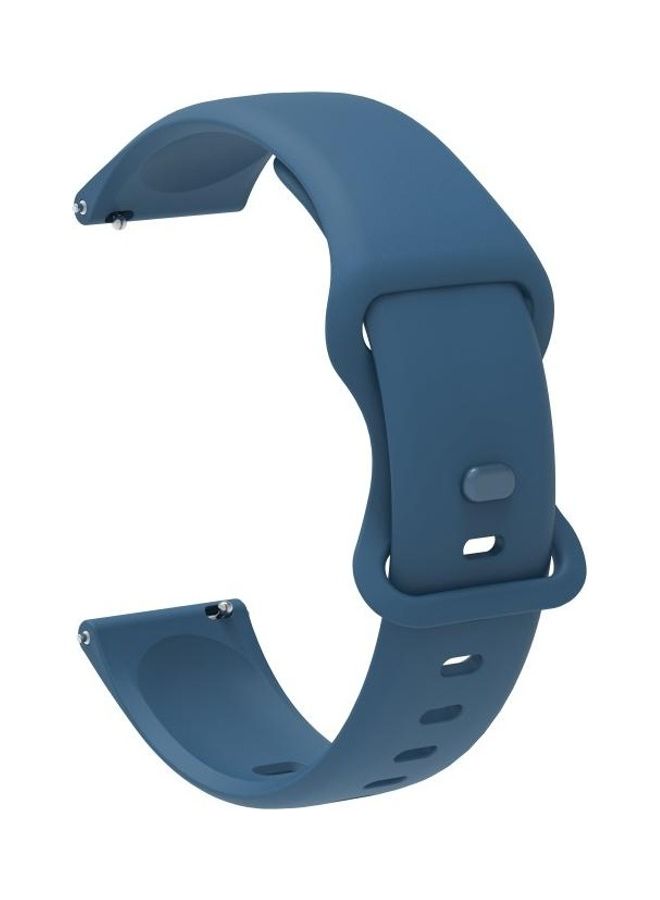 Replacement Strap for Huawei Watch 3 22mm Blue - Image 2
