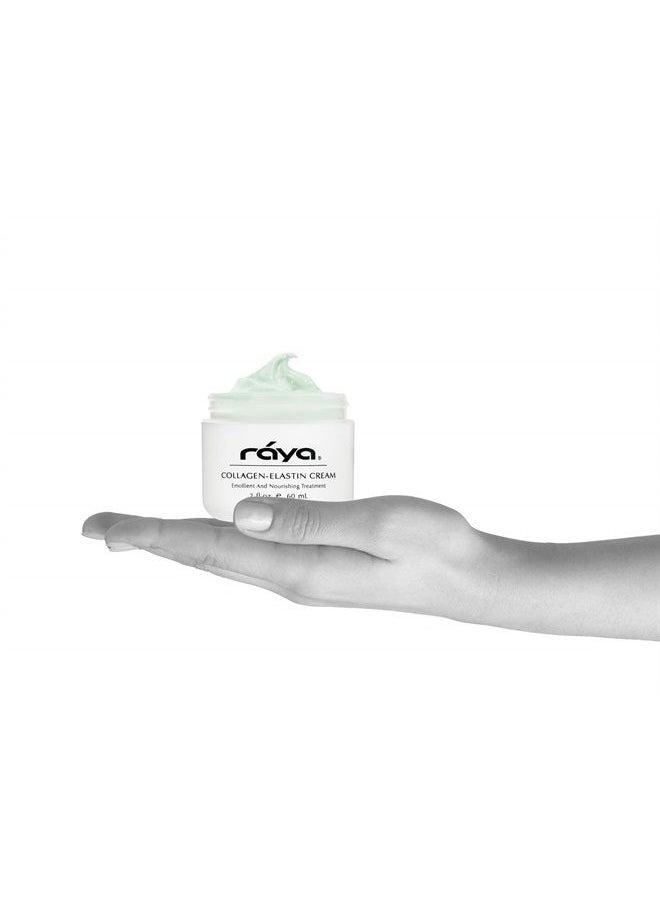 Raya - Collagen-Elastin Cream (401) | Nourishing and Moisturizing Facial Treatment for Dry Skin | Helps Reduce Fine Lines and Wrinkles | Calms, Tones, Refines, and Firms - Image 1