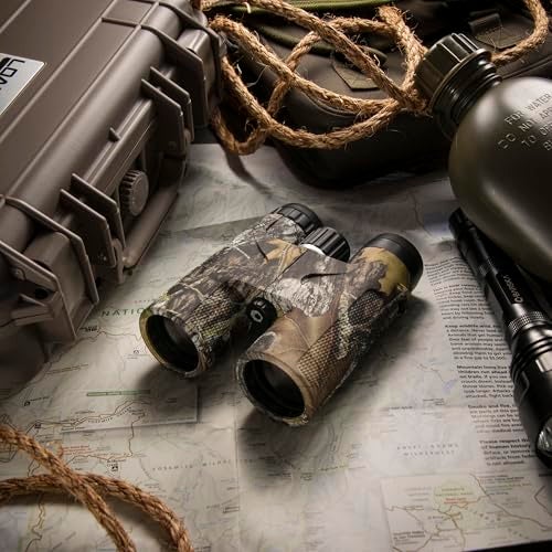 Barska Optics AB11851 10x42 WP MO Blackhawk Binoculars, Green Lens - Image 3