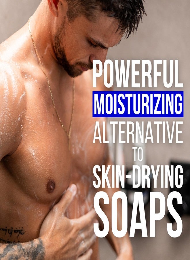COMPLETE FOR MEN - Hydrating Shower Gel for Men: Sulfate-Free Mens Body Wash, Natural Shower Gel - Moisturizing Shower Gel for All Skin Types, Soap & Body Cleansers, Bath Gel for Dry Skin - Image 3