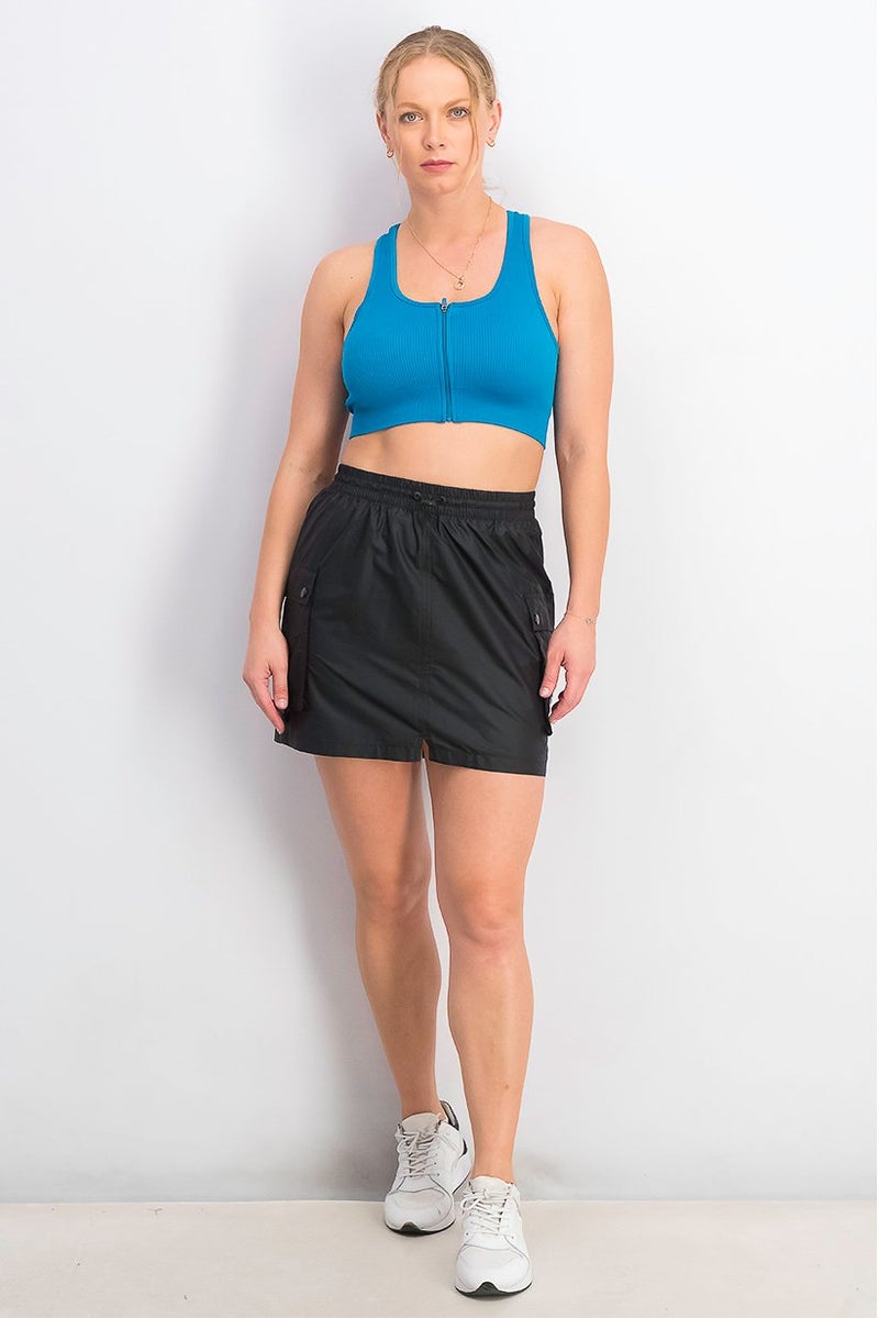 PUMA Women Classic Cargo Skirt, Black - Image 2