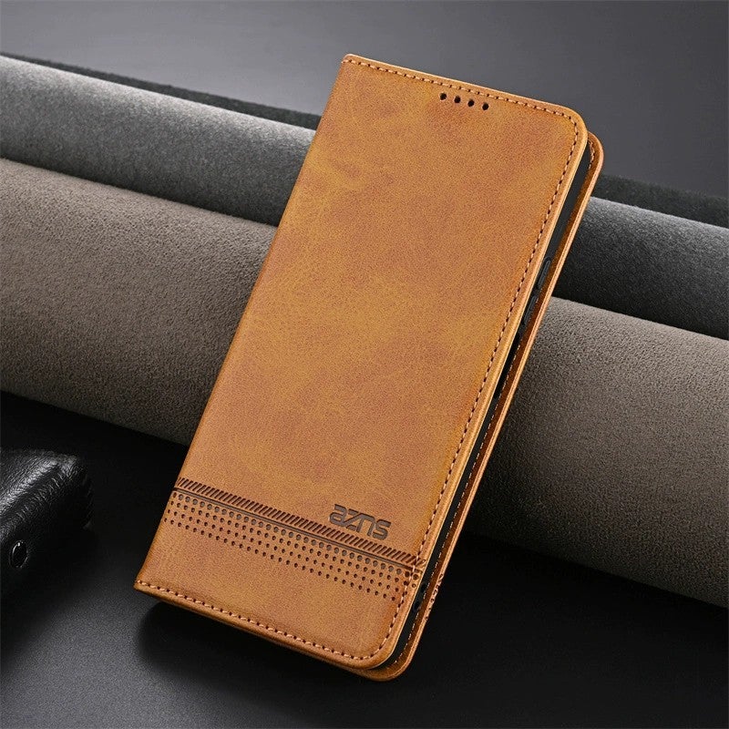غطاء واقي، مقاوم باللون البني للصدمات لـ Redmi Note 12، Elegant Brown، حماية من السقوط للمكتب المنزلي للتنقل اليومي للطاولة - Image 2