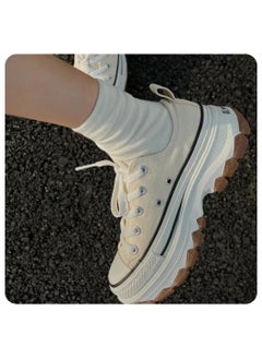 CONVERSE New Thick Sole Versatile Comfortable Anti Slip Wear Resistant Canvas Shoes  - Image 4
