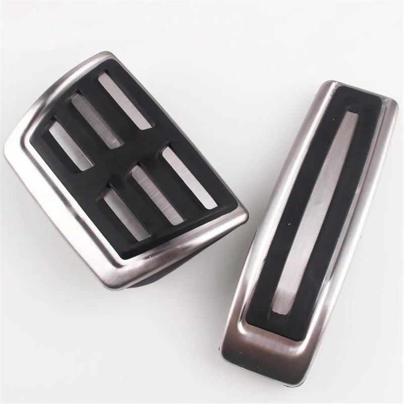 QASULER Stainless Steel Car Pedal Pads Cover - Image 3