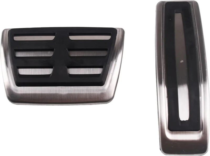 QASULER Stainless Steel Car Pedal Pads Cover - Image 1