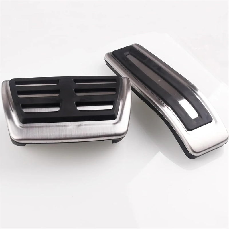 QASULER Stainless Steel Car Pedal Pads Cover - Image 2
