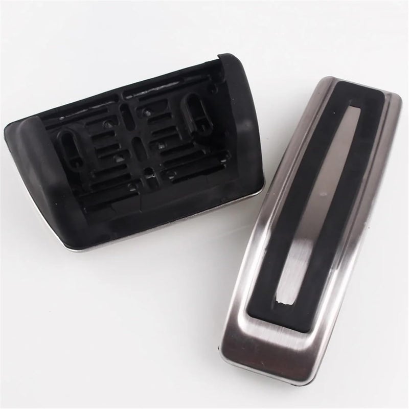QASULER Stainless Steel Car Pedal Pads Cover - Image 4