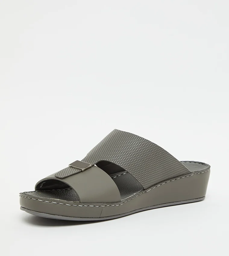 Hush Puppies Hush Puppies Men's Grey Sandals