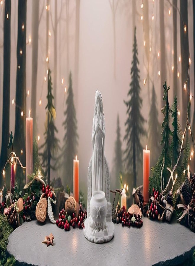 Veronese Design Brigid Goddess of Hearth and Home Statue Figurine Holding Sacred Flame - Image 3