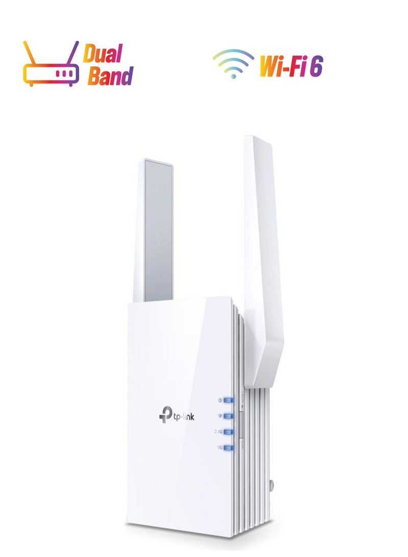 تي بي لينك موسع شبكة Wi-Fi 6 من AX3000 RE705X - Image 1