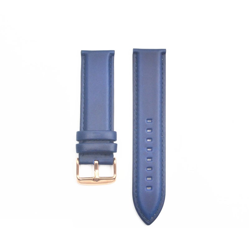 Bluejw New Arrival 12-22mm Genuine Leather Watch Strap – Fashion Comfortable Replacement Band with Quick Release Pins for Smart Wristbands, Easy to Replace - Image 1