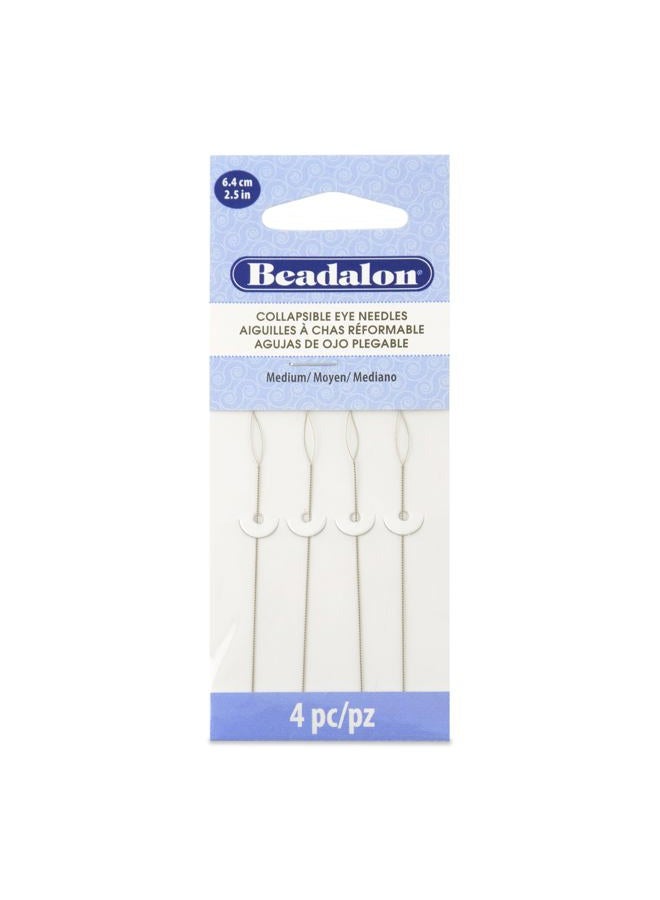 Beadalon Artistic Wire Beadalon Collapsible Eye Needles (2.5in, Medium) - Image 1