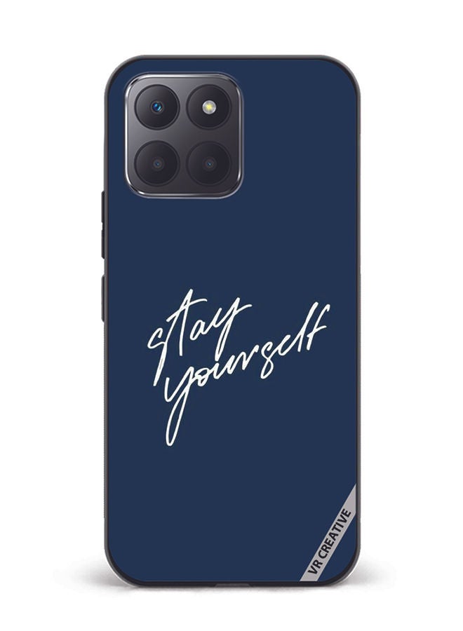 VR CREATIVE Protective Case Cover For Honor 70 Lite Stay Yourself Design Multicolour - Image 1