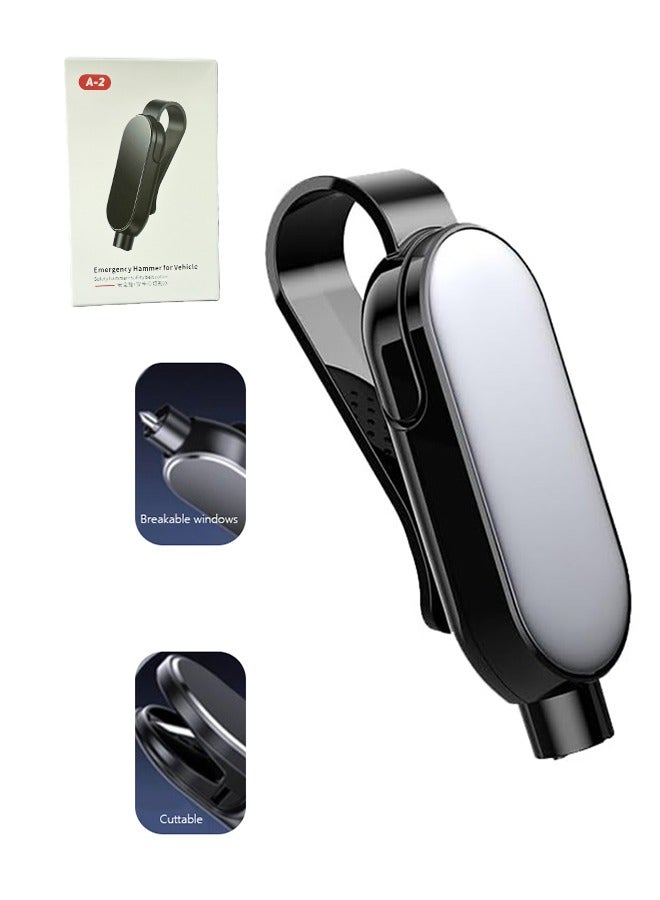 Car Safety Emergency Tool, 2-in-1 Window Breaker and Seatbelt Cutter, Car Glass Breaker, Car Escape Tool - Image 1