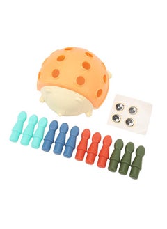 NIBEMINENT Learn Resources Fine Motor Toy Early Educational Color Recognition Counting Orange  - Image 2