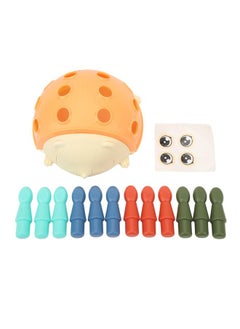 NIBEMINENT Learn Resources Fine Motor Toy Early Educational Color Recognition Counting Orange  - Image 1