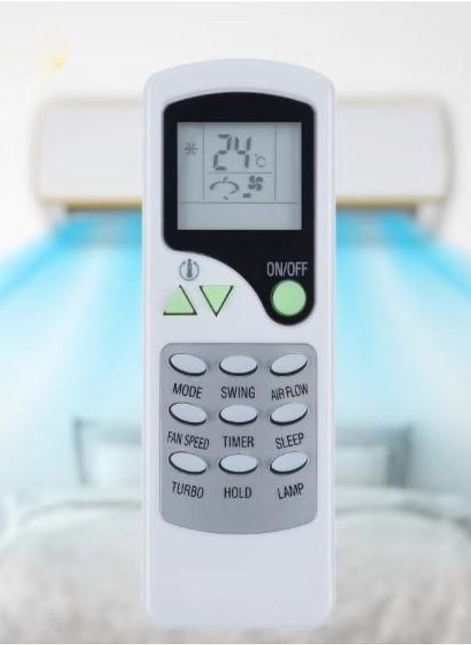 JAJEEK New Air Conditioner Remote Control for Chigo, Elgin, and Voltas ZH-LT-01 – Replacement A/C Remote for ZH/LT-01 Models - Image 2