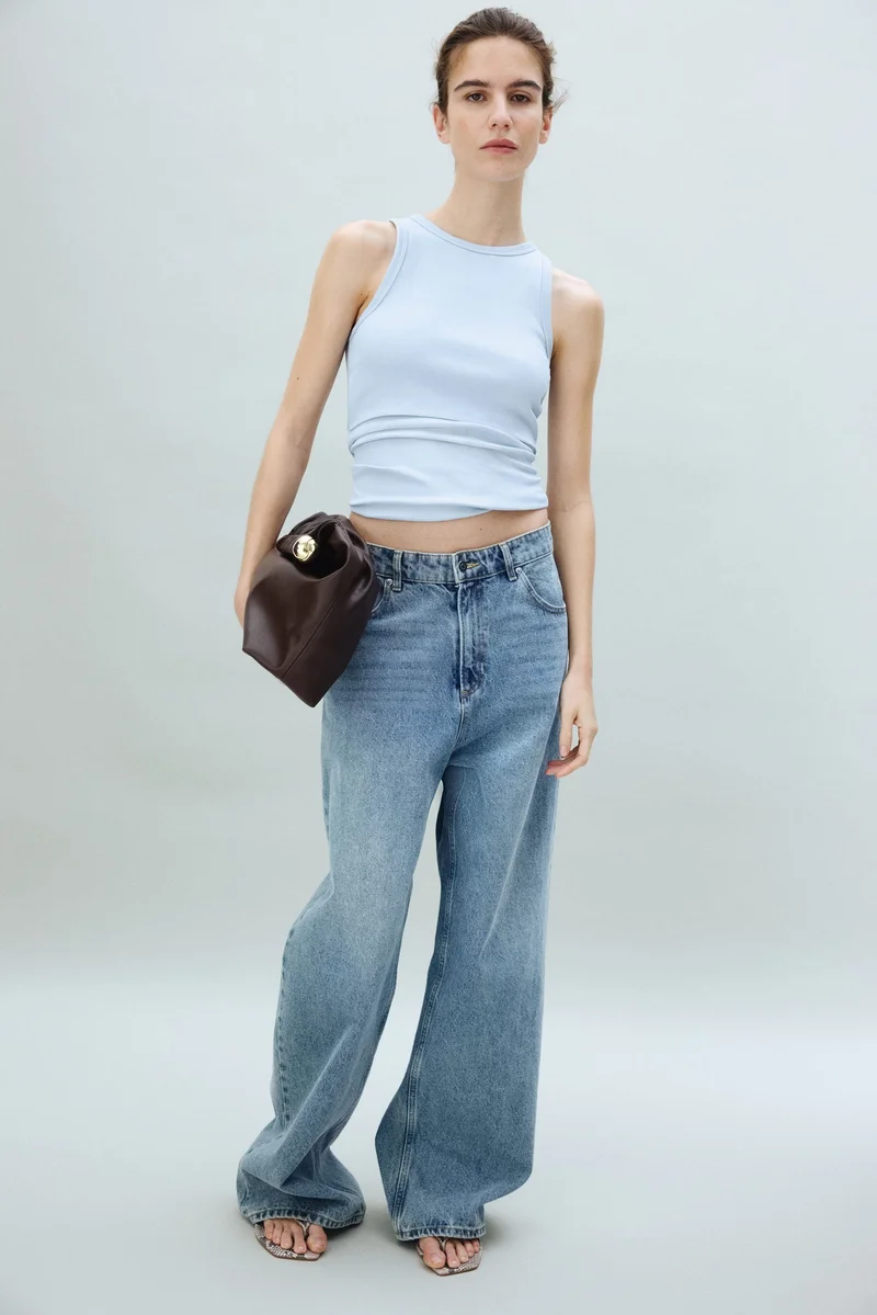 H&M MAMA Ribbed nursing vest top