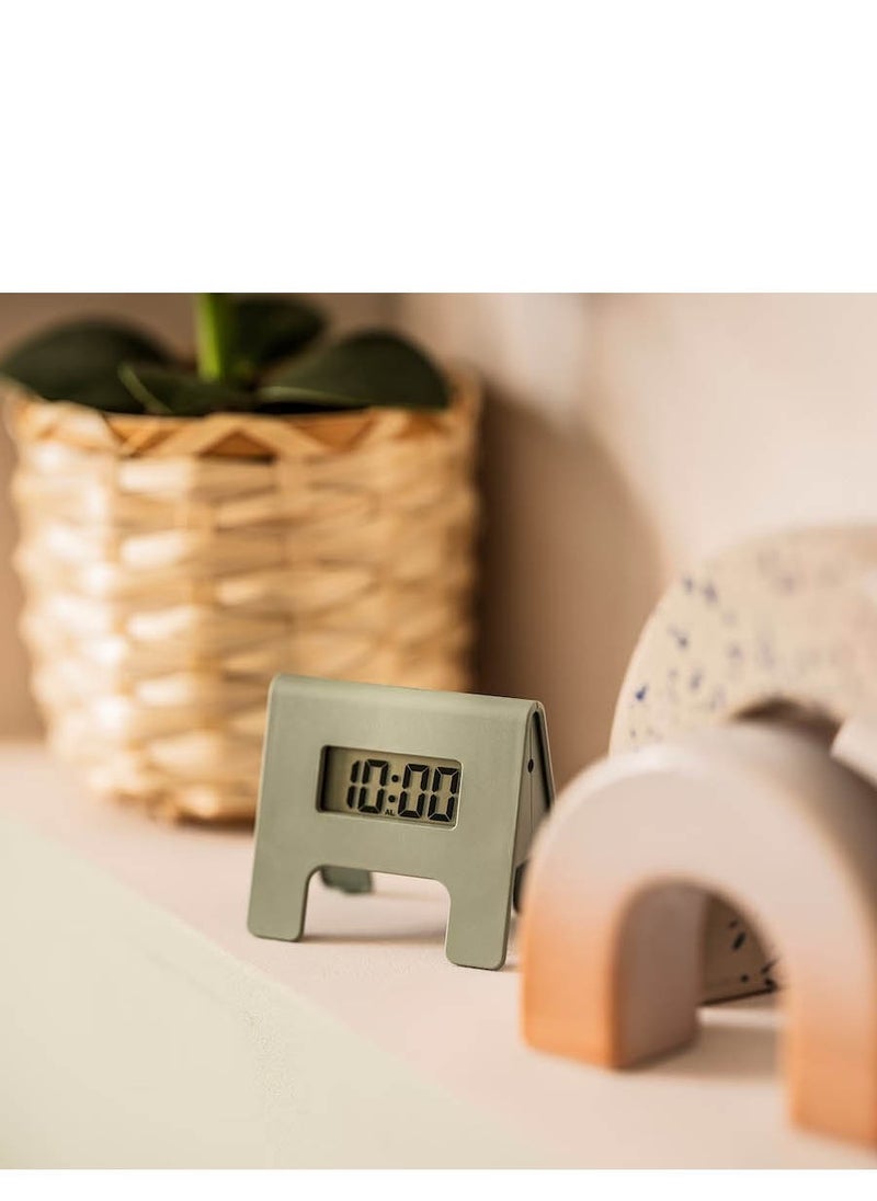 Alarm Clock Green, 4x6 Cm
