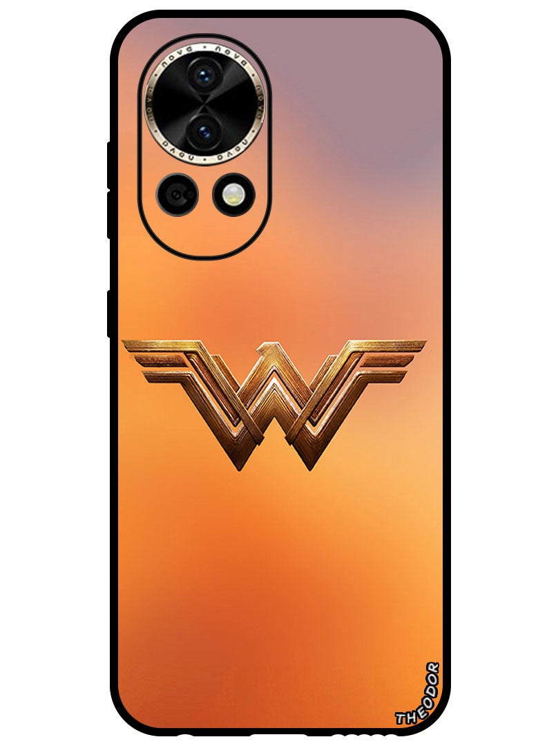 Theodor Protective Case Anti Scratch Shock Proof Bumper Cover For Huawei Nova 12 Pro Wonder Women - Image 1
