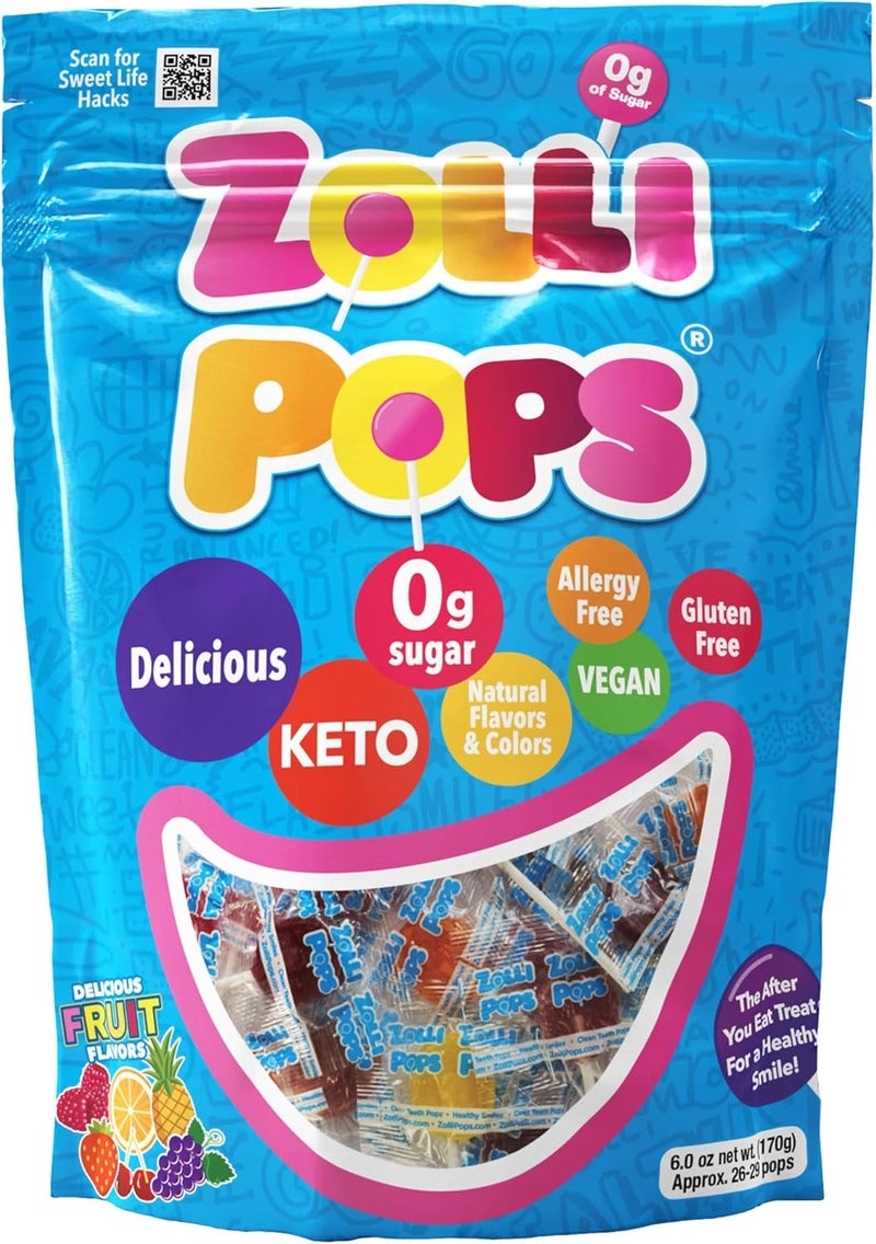 Zollipops Clean Teeth Lollipops - Assorted Flavors - Image 1