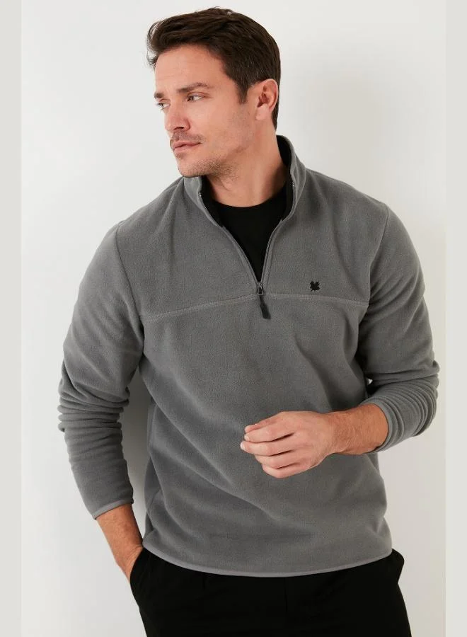 Buratti  Buratti Slim Fit Anti-Pilling Non-Pilling Bato Collar Raised 2-Pack Polar Men's POLAR 5906001S2 for Men | Best Price UAE