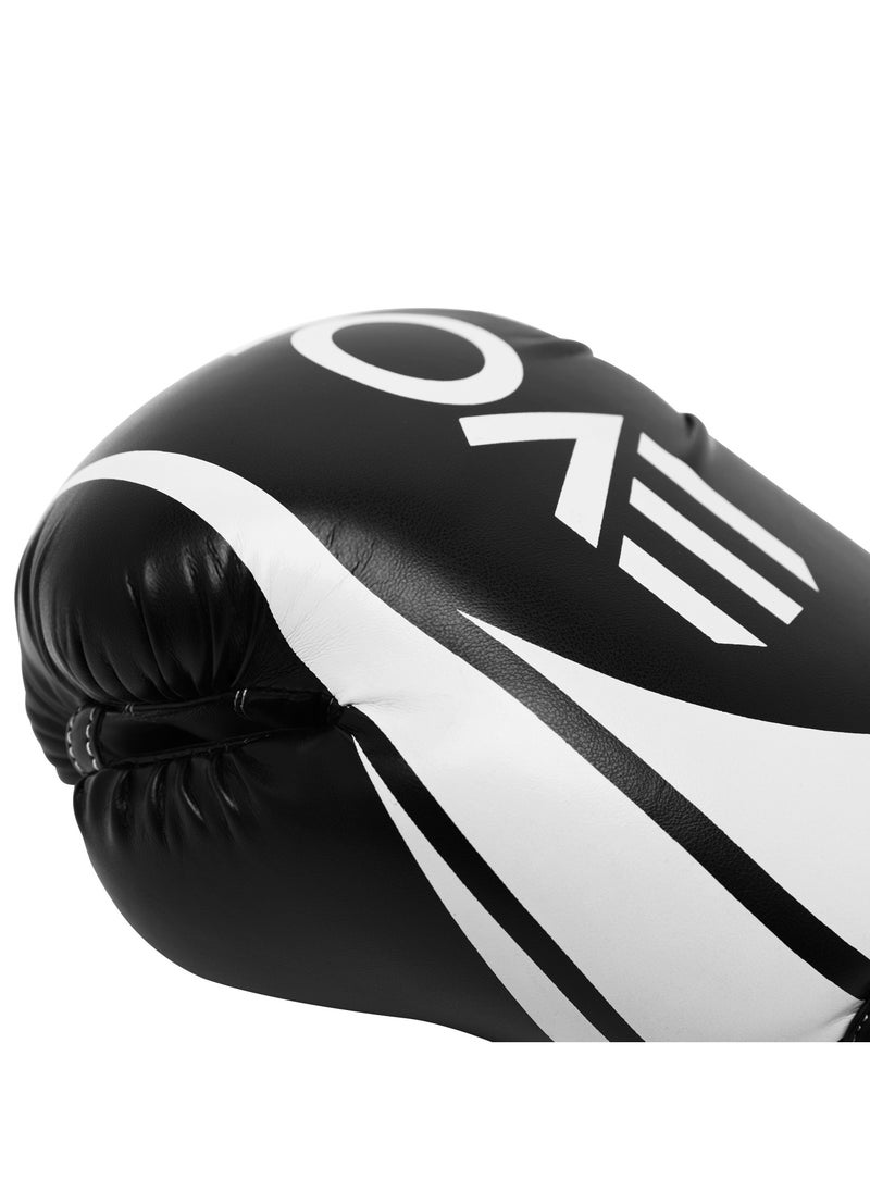 Evolve Boxing Gloves | Foam Padded Boxing and Kickboxing Gloves for Training and Sparring with Adjustable Straps Ventilation Holes and Cushioned Inner Lining