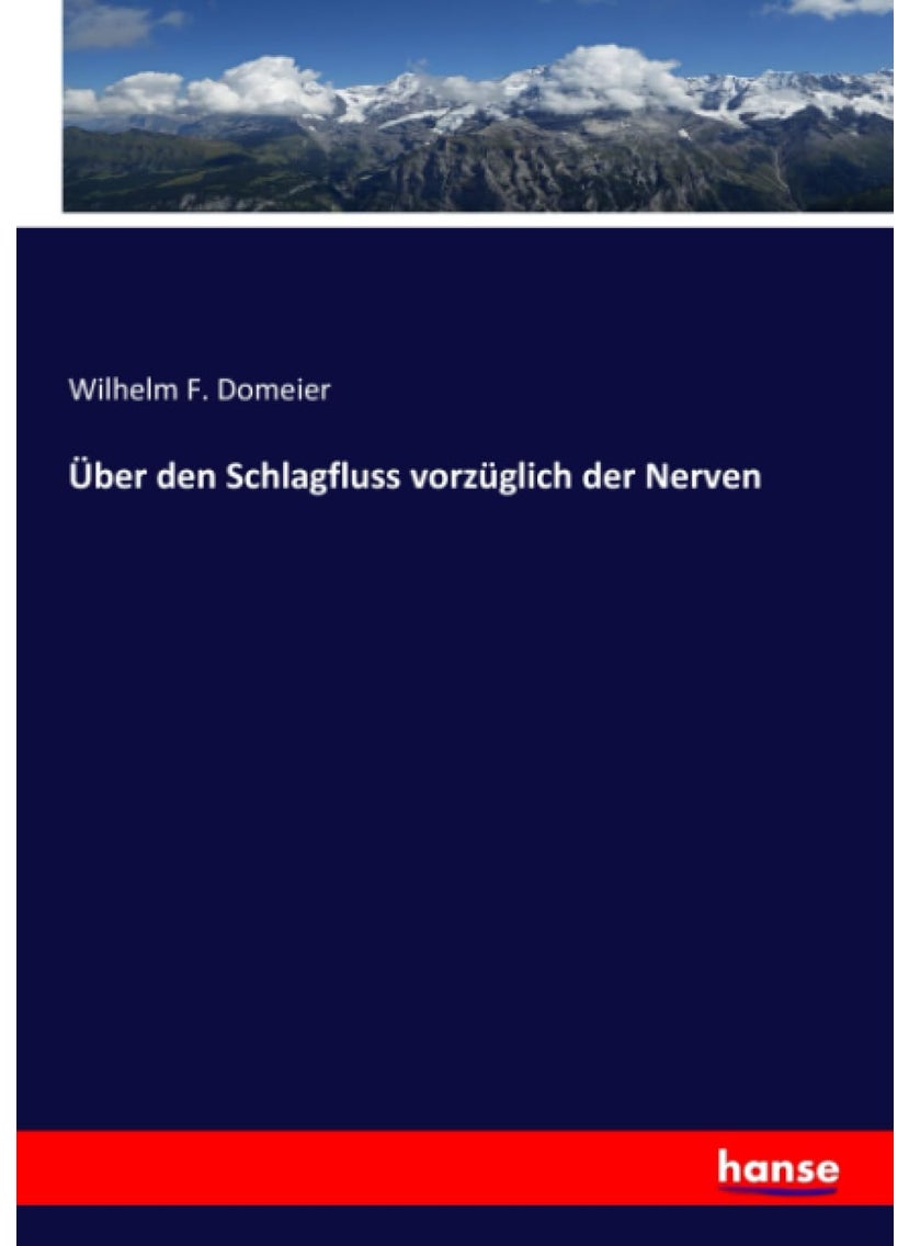 Über den Schlagfluss vorzüglich der Nerven  - Image 1