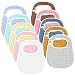 Loopeer 10 Pcs Muslin Baby Bibs Bandana Drool Bibs for Unisex Boys Girls Soft Cotton Drooling Adjustable with Easy Snaps for Drooling and Teething Baby Girl Boy Newborn InfantColorful - Image 2