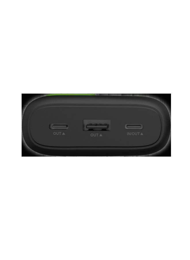 Goui 10000 مللي أمبير (عبوة من 2) شاحن كيجو المحمول – شحن متزامن للهواتف الذكية، والأجهزة اللوحية، وأجهزة الألعاب، والبلوتوث والمزيد – تصميم مدمج وصديق للسفر للطاقة في أي مكان - أسود - Image 3