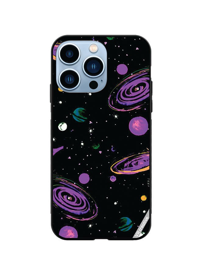 VR CREATIVE Protective Case Cover For Apple iPhone 14 Pro Astranaut3 Design Multicolour - Image 1