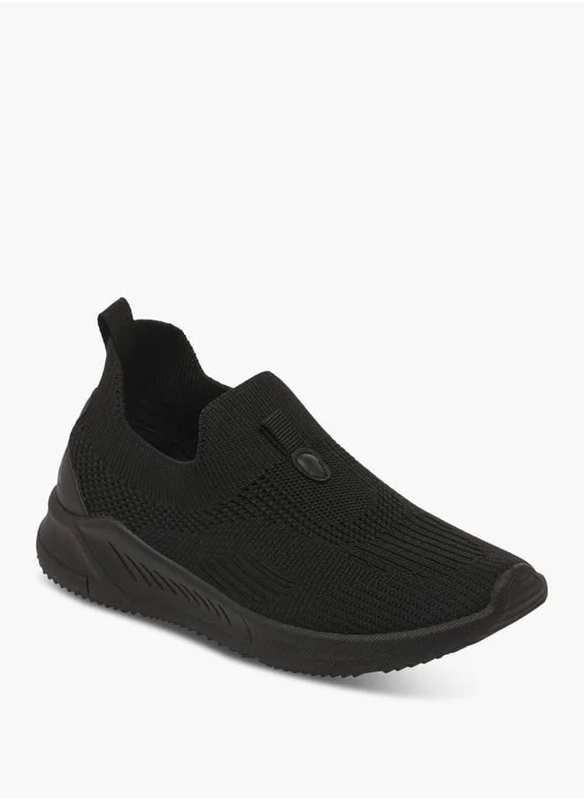 شو اكسبرس Boys by Shoexpress Pull Tab Detail Slip-On Sports Shoes