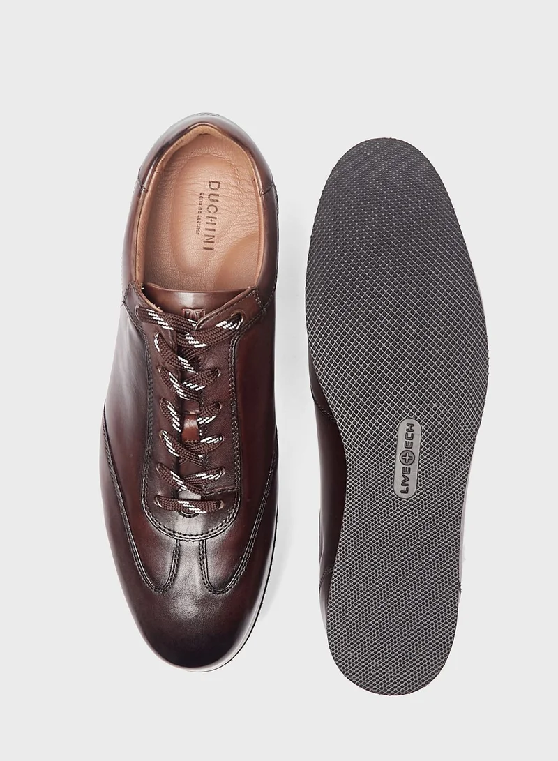 DUCHINI Casual Lace Up Sneakers